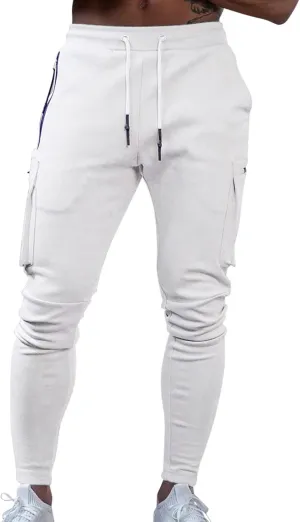 Big and Tall Sweatpants for Men Sports Trousers Drawstring Rope Loose Elastic Joggers Solid Casual Outdoor Long Pants