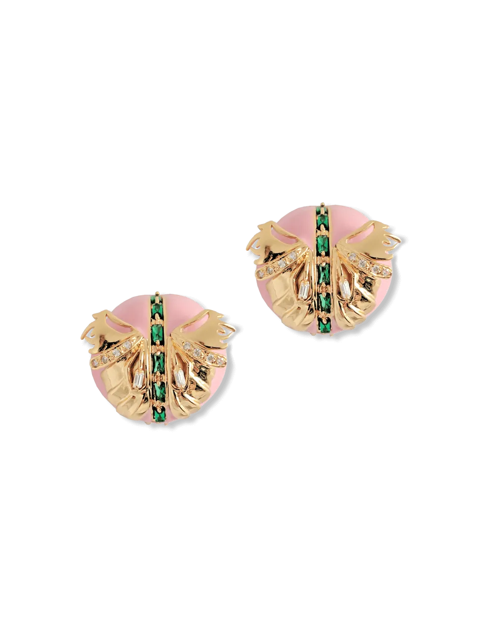 Blush Pink Papilio Button Tops