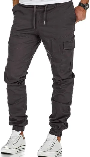 Cargo Pants for Men Big and Tall Straight Leg Trousers Lightweight Multi-Pocket Men's Casual Cargo Pants Hiking Pants