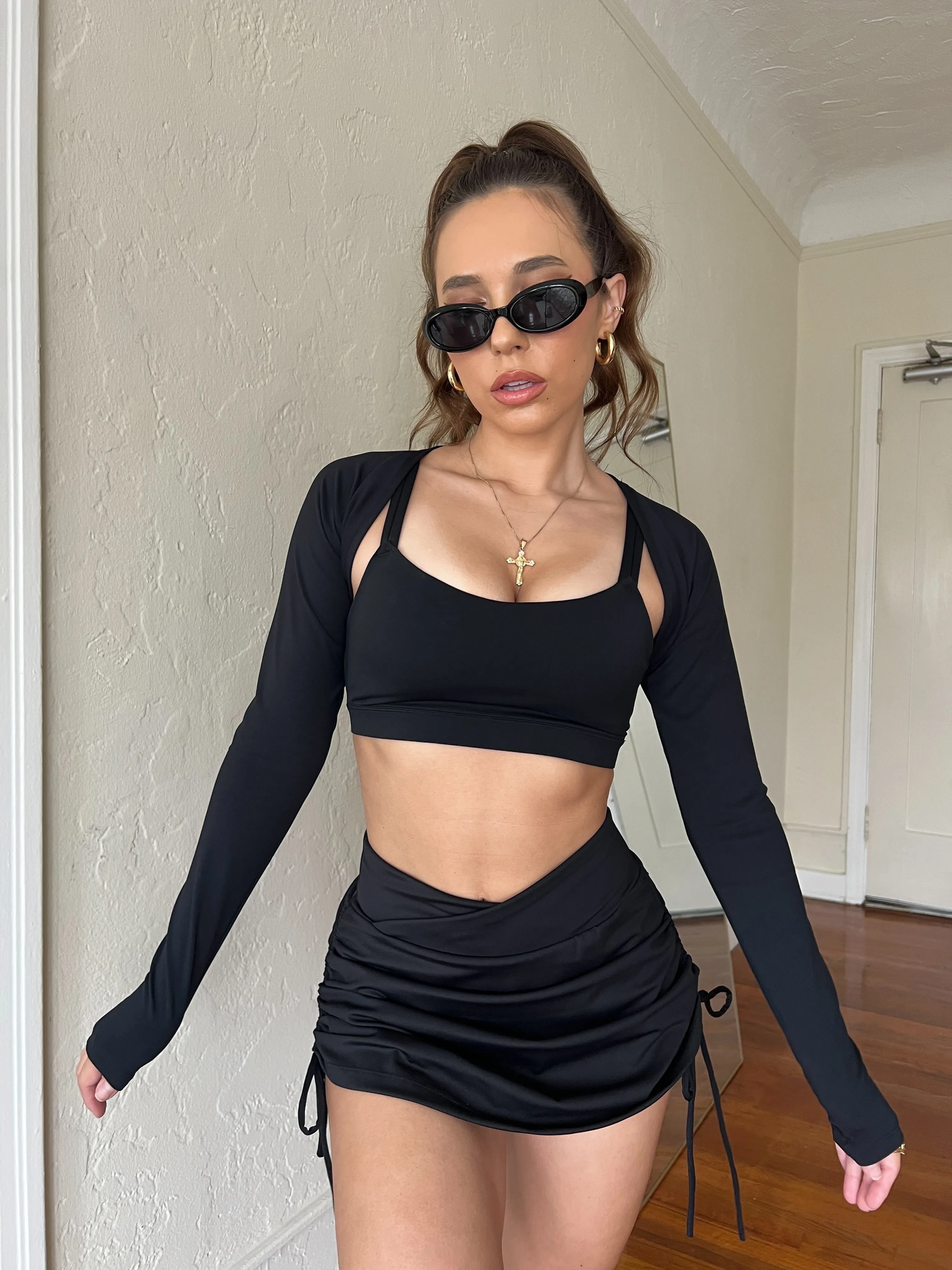 Cropped Lightweight Shrug