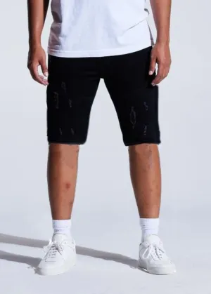 Crysp Denim Black Atlantic Shorts