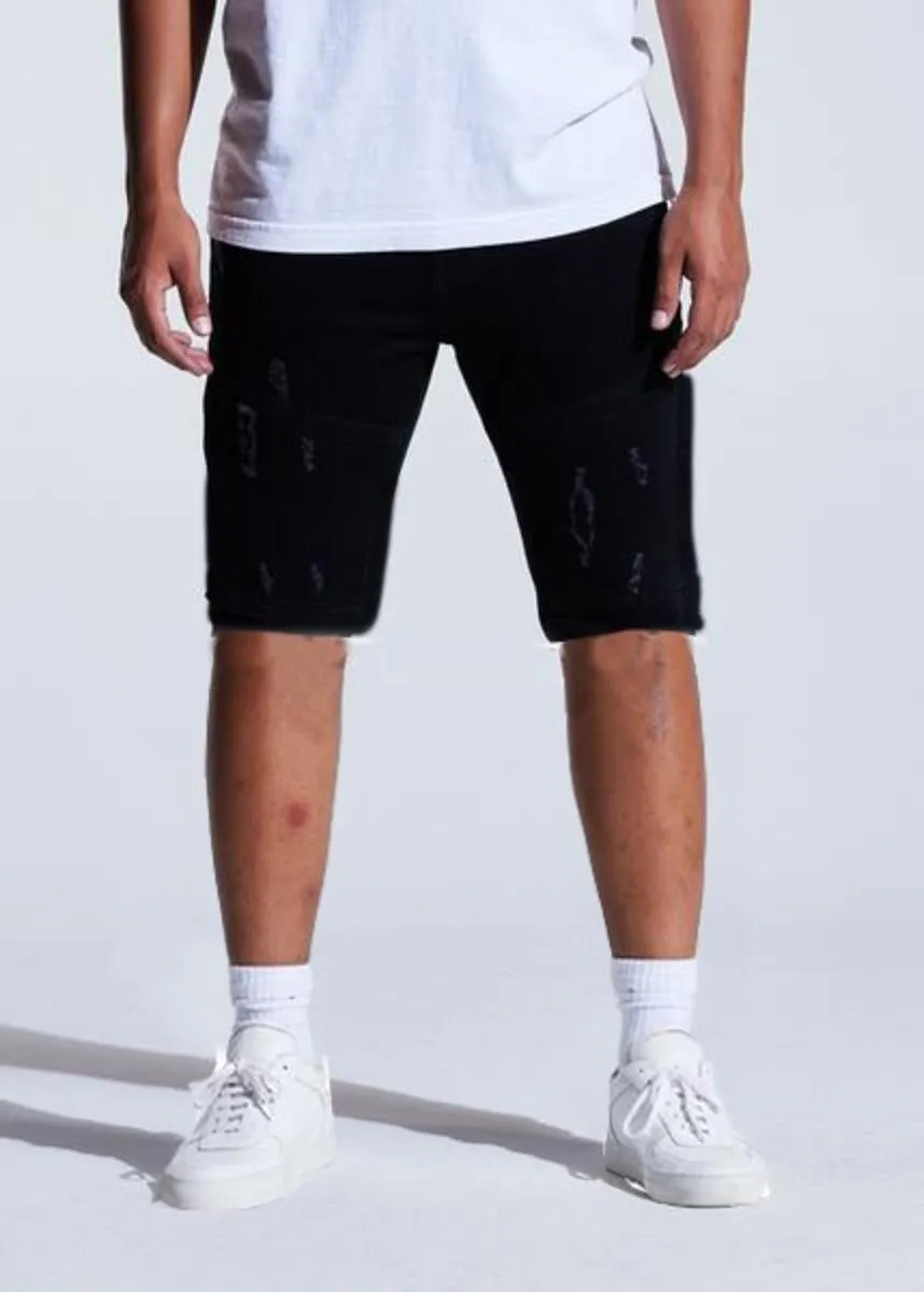 Crysp Denim Black Atlantic Shorts