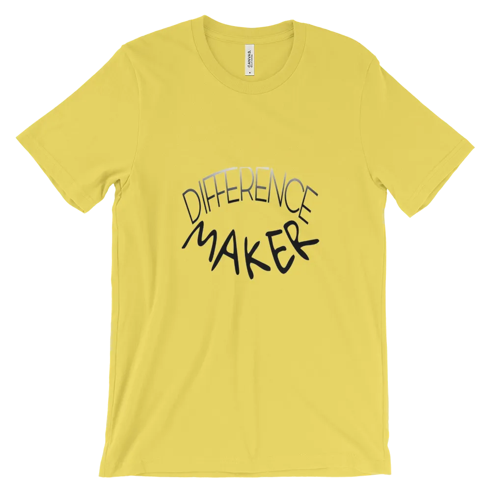 Difference Maker Men/Unisex Tees