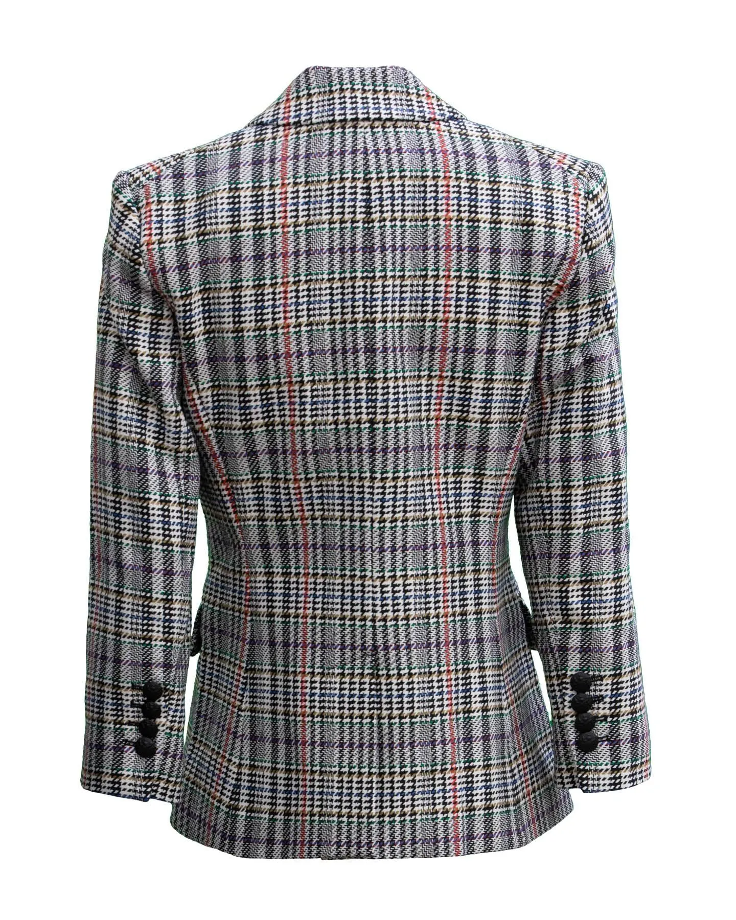 Empire Dickey Jacket in Plaid Multi