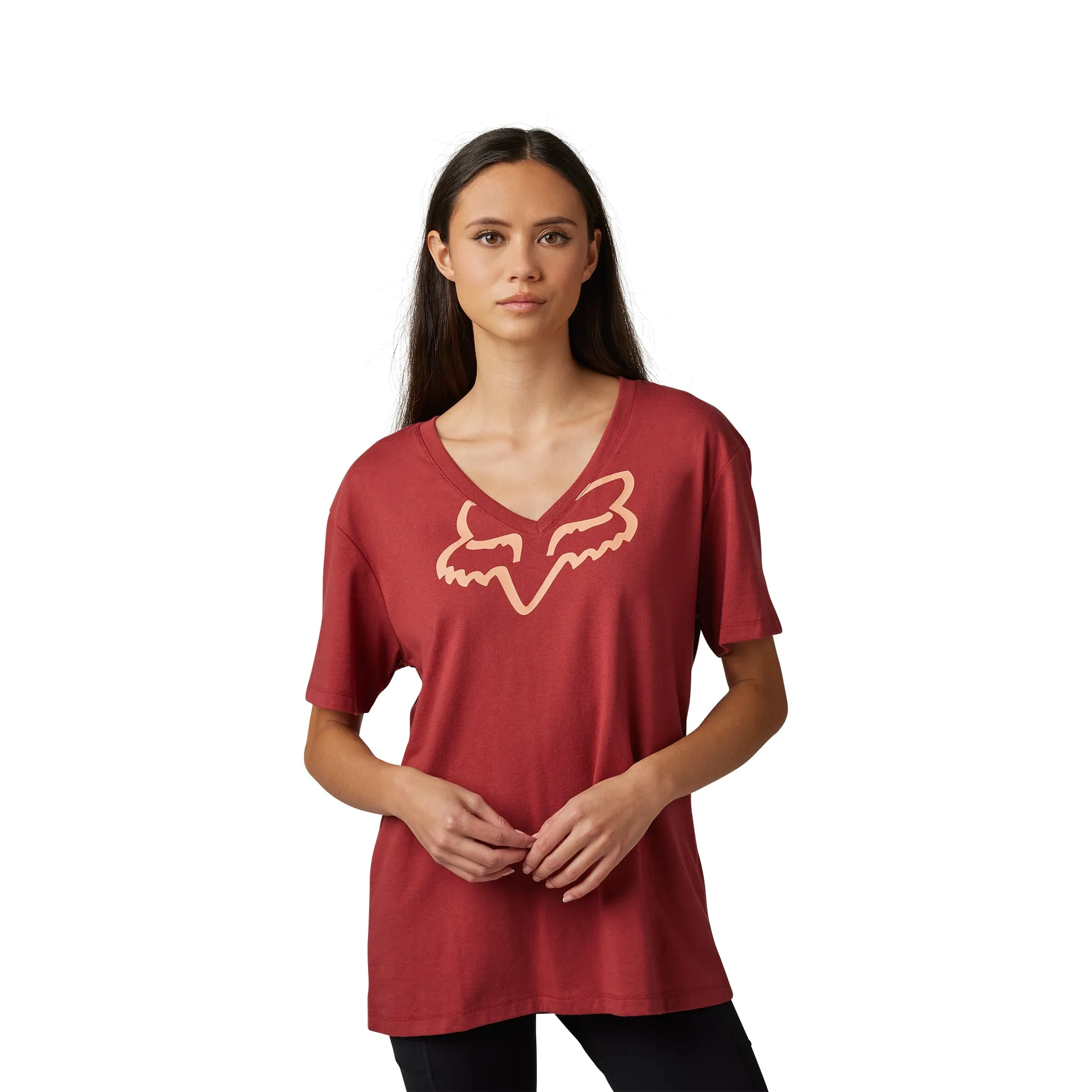 Fox Racing Boundary SS Top T-Shirt Scarlet Red