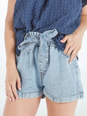 Gemma Soft Denim Shorts