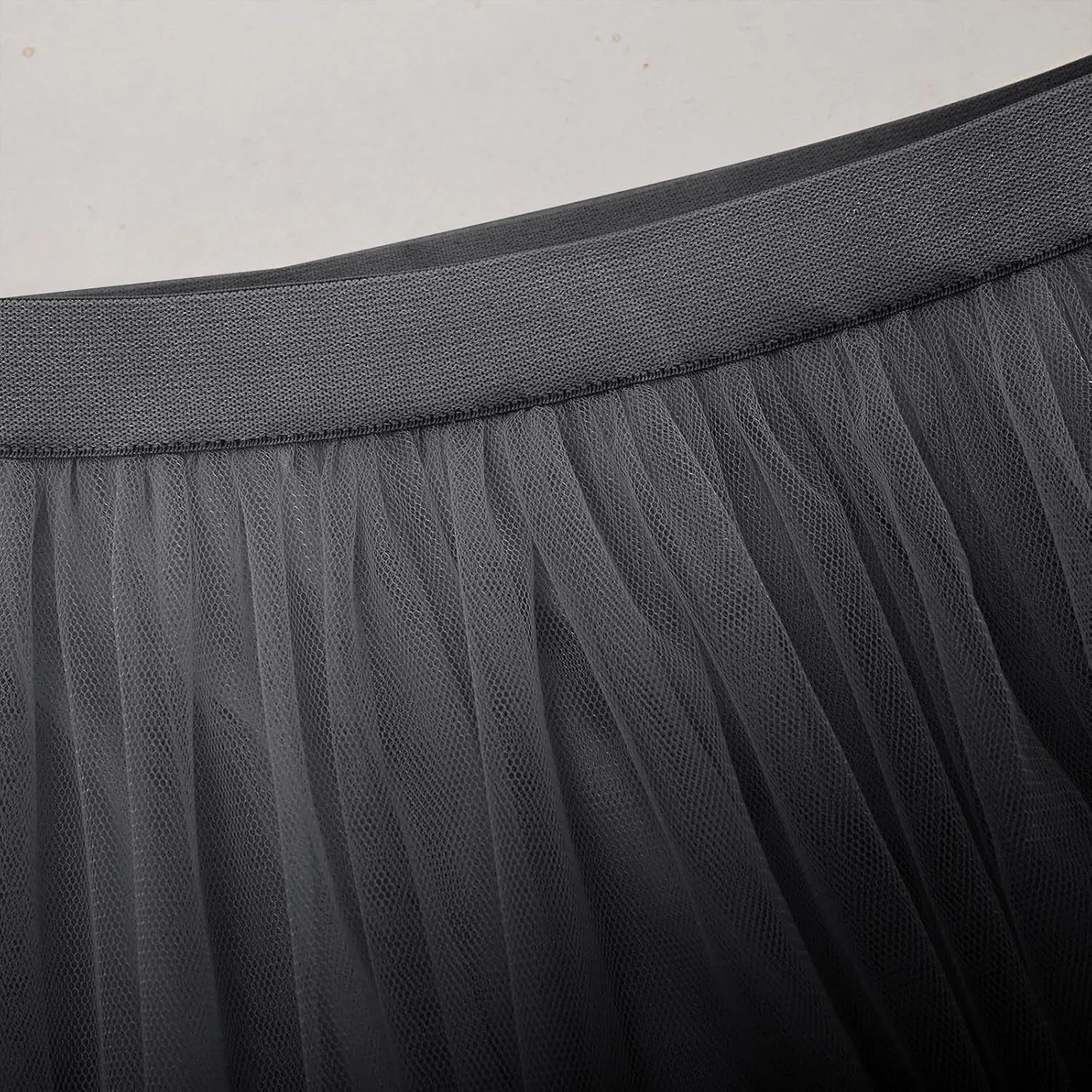 High Waist Tulle Midi Skirt for Women Lace up Bow Wedding Party Prom Cocktail Mesh Flowy A-Line Long Tutu Skirts