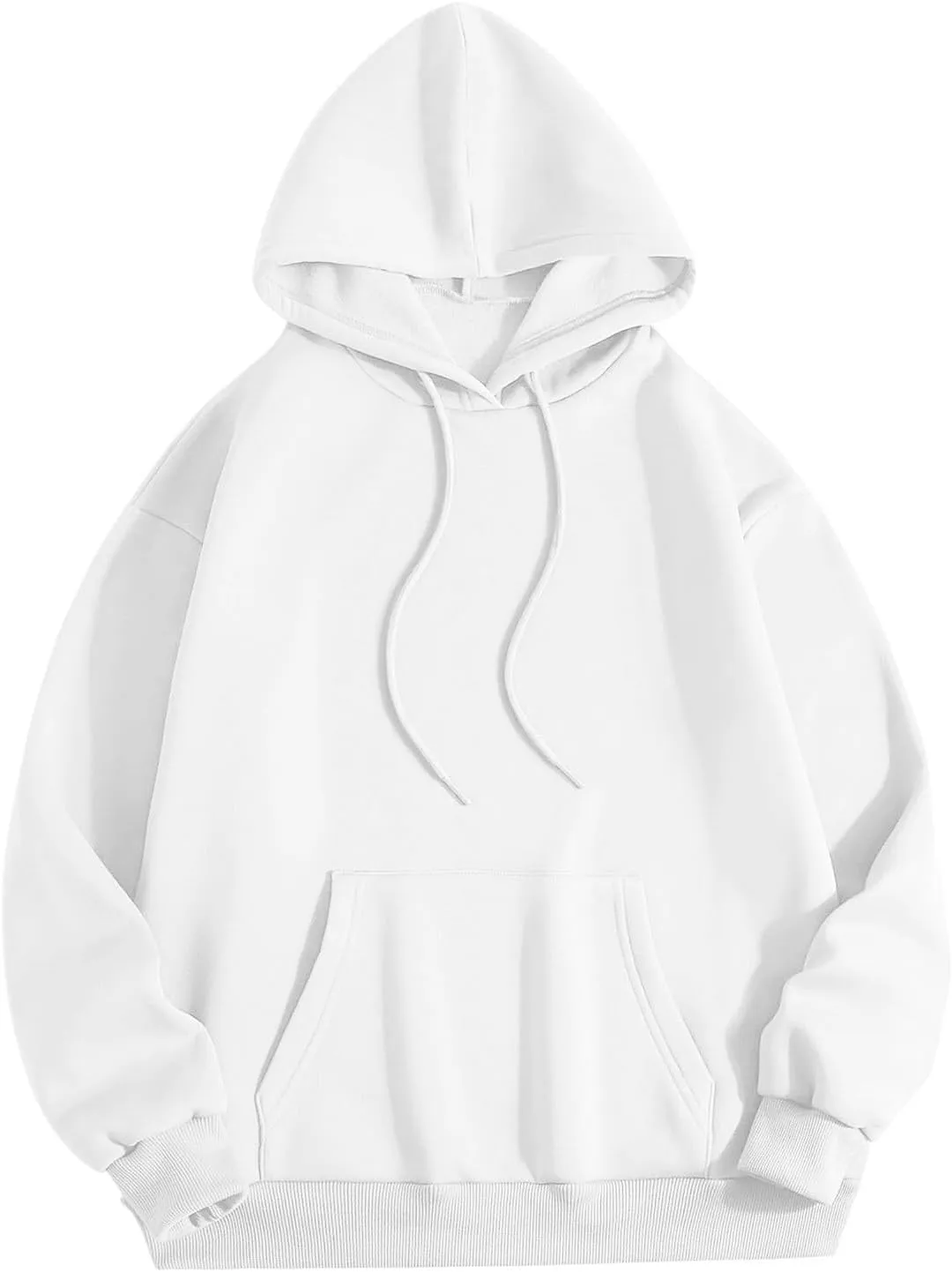 Hoodies Aesthetic Thicc and Tired Shape Printed Christian Pullover Hoodie with Pocket Drop Shoulder Loose Fit Fall Winter