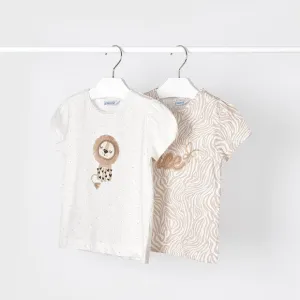 Mayoral 'Safari' Two Pack T-Shirts