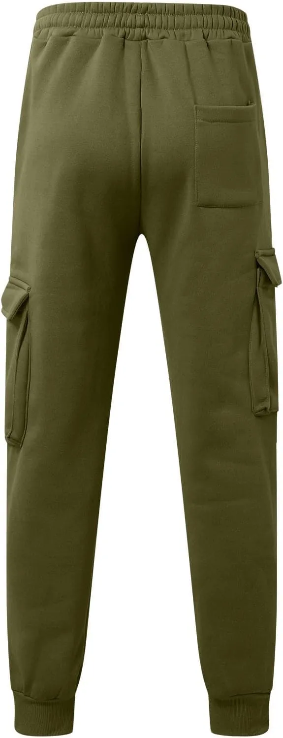 Men's Joggers Punk Cargo Baggy Techwear Hip Hop Patchwork Streetwear Tactical Track Pants