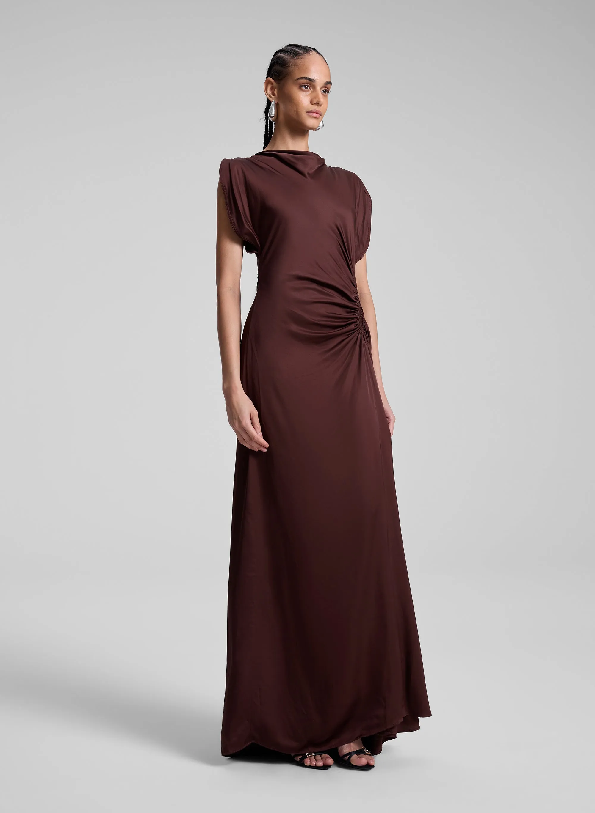 Nadia Satin Gown