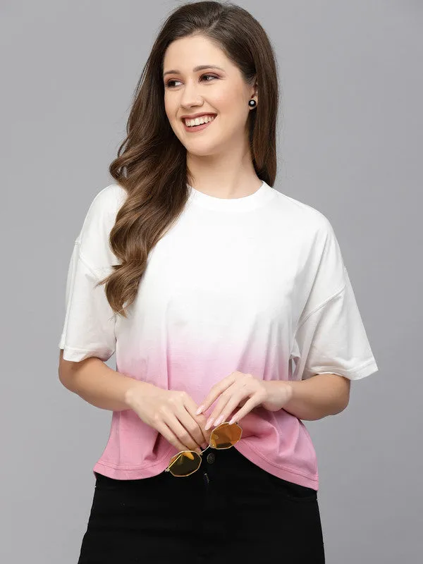 Odour Free Tie & Dye T-shirt For Women