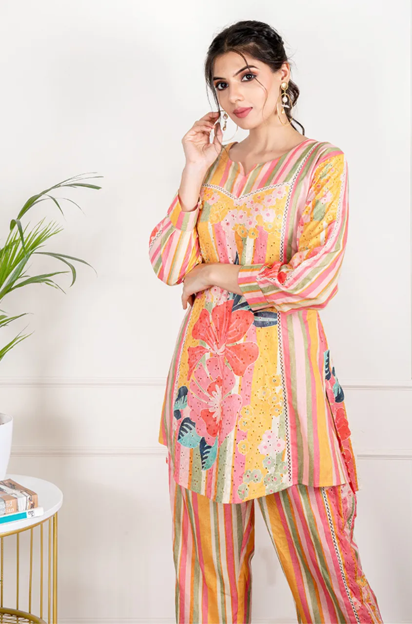 OH MY CO-ORD - Multicolor Co-ord Set
