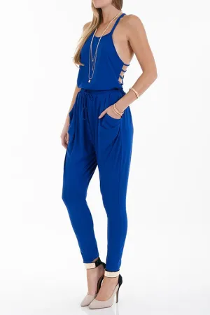 Royal Blue Jumpsuit